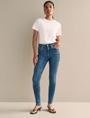 Denim Dark Blue Super Soft Skinny Jeans
